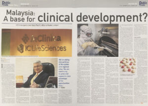 Malaysia: A base for clinical development?